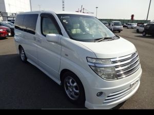 Nissan_Elgrand_NE51AA Nissan elgrand for sale white rider
