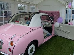PINK-NISSAN-FIGARO-CABRIOLET-2 left hand drive nissan figaro LHD for sale USA