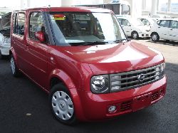 nissan-cube-red red nissan cube for sale uk