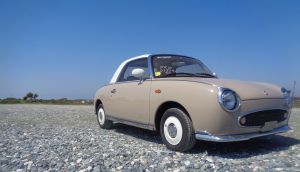nissan_Figaro_topaz_lhd left hand drive nissan figaro for sale USA
