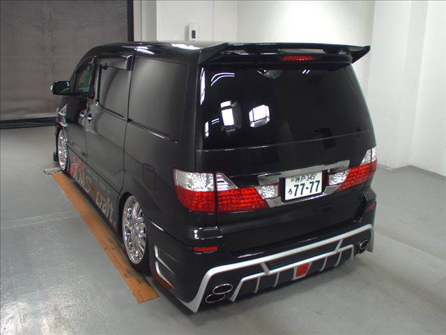 toyota-alphard-custom-rear toyota alphard for sale uk registered algys autos. Best UK value.