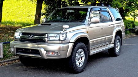 toyota-hilux-surf-KDN Toyota Hilux Surf for sale UK registered Algys Autos UK. best value Hilux Surf in silver.
