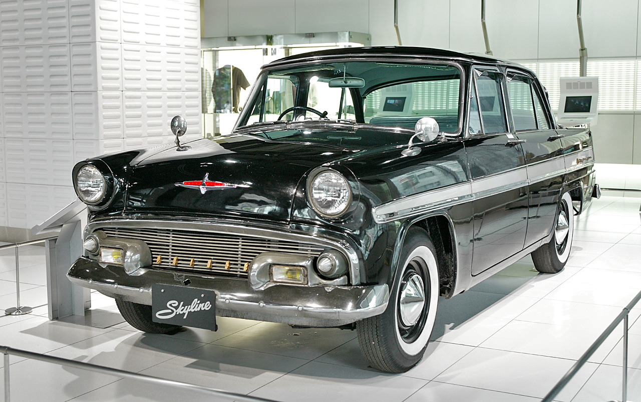 the first nissan skyline 1957