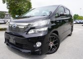 Toyota Vellfire Hybrid supplied for sale fully UK registered