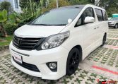 Toyota Alphard supplied for sale fully UK registered direct from Imports
