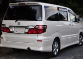 Toyota Alphard supplied for sale fully UK registered direct from Imports