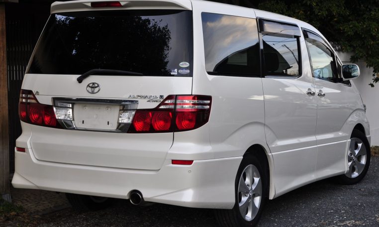 Toyota Alphard supplied for sale fully UK registered direct from Imports