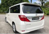 Toyota Alphard supplied for sale fully UK registered direct from Imports