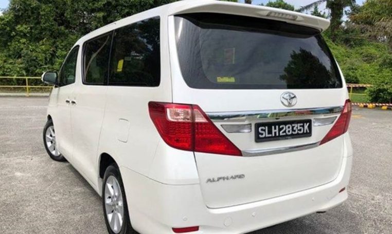 Toyota Alphard supplied for sale fully UK registered direct from Imports