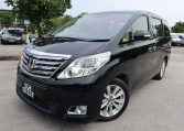 Toyota Alphard supplied for sale fully UK registered direct from Imports