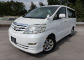Toyota Alphard supplied for sale fully UK registered direct from Imports
