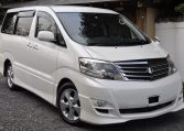 Toyota Alphard supplied for sale fully UK registered direct from Imports