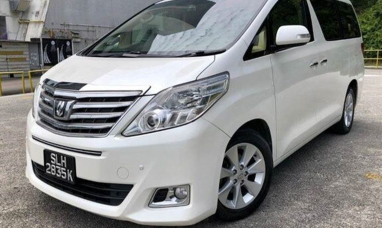 Toyota Alphard supplied for sale fully UK registered direct from Imports