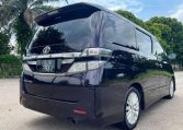 Toyota Vellfire supplied for sale fully UK registered direct from Imports