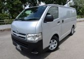 Toyota Hiace Van supplied for sale fully UK registered direct from Imports